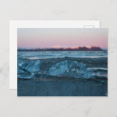 氷と山、ポストカード ポストカード (正面/裏面)