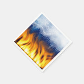氷と炎 スタンダードカクテルナプキン (角)