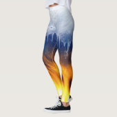 氷と炎 レギンス (左)