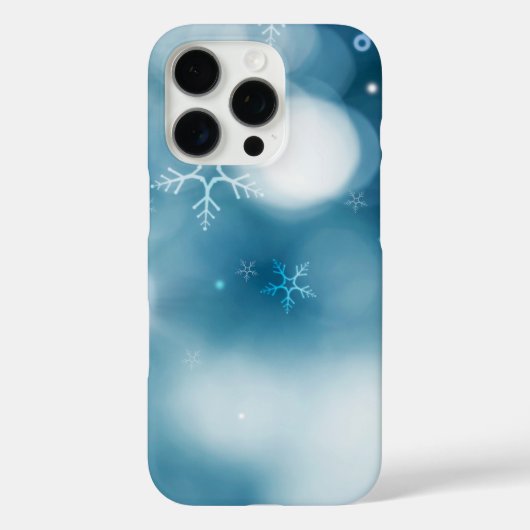氷と雪テクスチャ Case-Mate iPhoneケース (裏面)