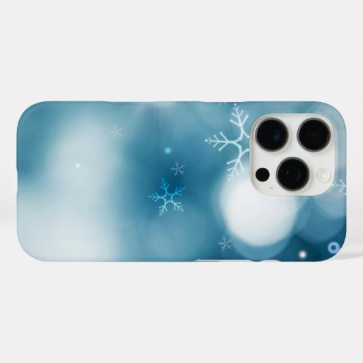 氷と雪テクスチャ Case-Mate iPhoneケース (裏面 (横))