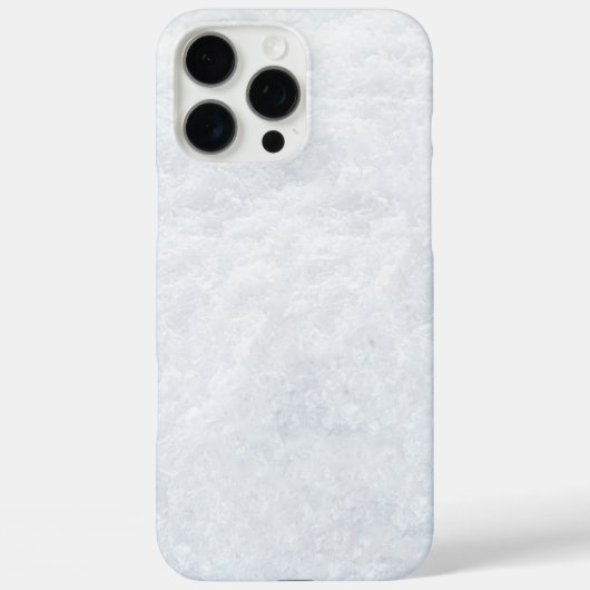 氷と雪テクスチャ Case-Mate iPhoneケース (裏面)