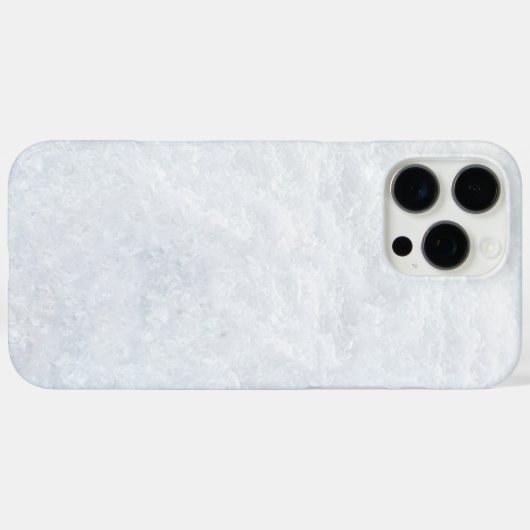 氷と雪テクスチャ Case-Mate iPhoneケース (裏面 (横))