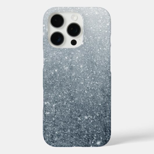 氷と雪テクスチャ Case-Mate iPhoneケース (裏面)