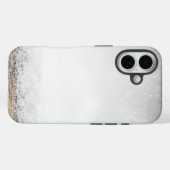 氷と雪テクスチャ Case-Mate iPhoneケース (裏面 (横))