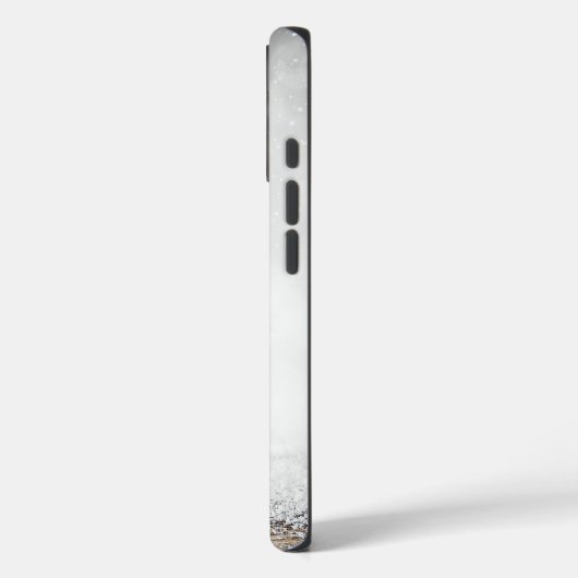 氷と雪テクスチャ Case-Mate iPhoneケース (裏面 / 左)