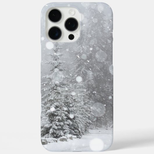 氷と雪テクスチャ Case-Mate iPhoneケース (裏面)