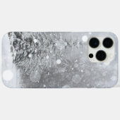 氷と雪テクスチャ Case-Mate iPhoneケース (裏面 (横))