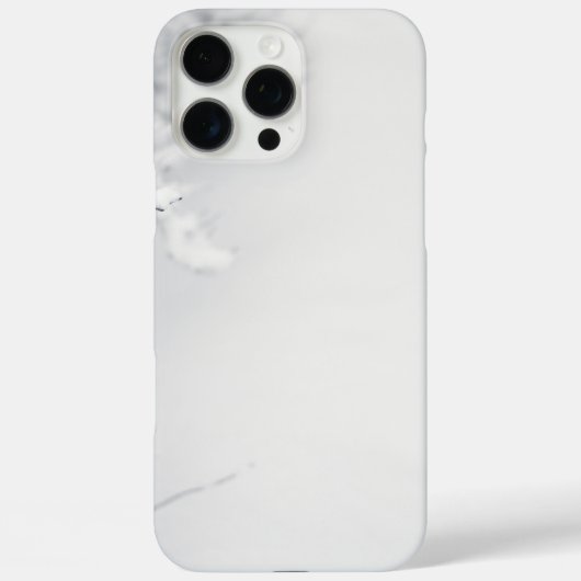 氷と雪テクスチャ Case-Mate iPhoneケース (裏面)