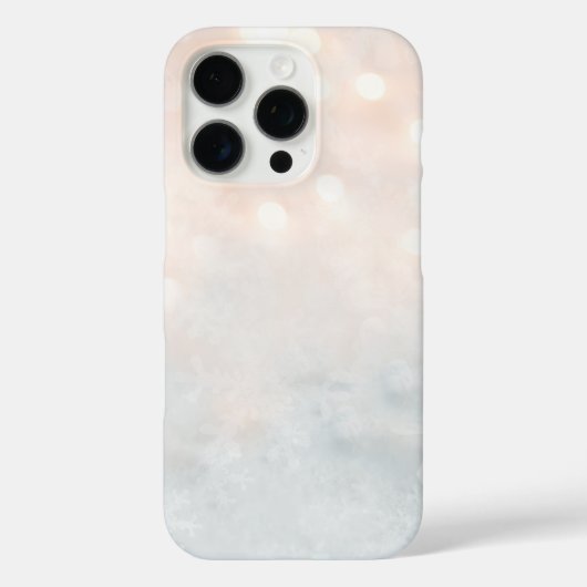 氷と雪テクスチャ Case-Mate iPhoneケース (裏面)