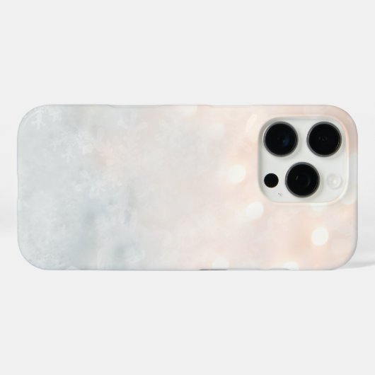氷と雪テクスチャ Case-Mate iPhoneケース (裏面 (横))