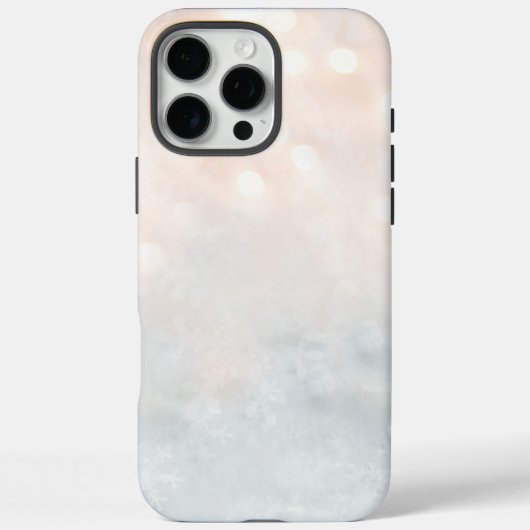 氷と雪テクスチャ Case-Mate iPhoneケース (裏面)