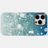 氷と雪テクスチャ Case-Mate iPhoneケース (裏面 (横))