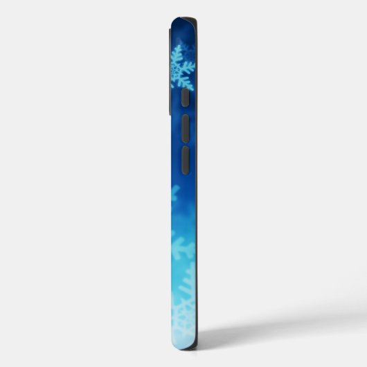 氷と雪テクスチャ Case-Mate iPhoneケース (裏面 / 左)