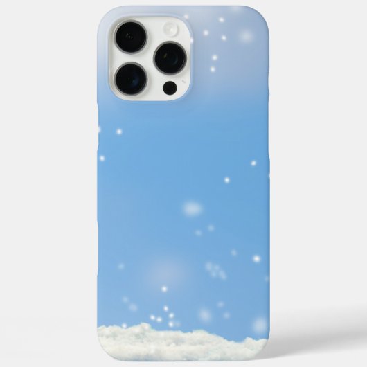 氷と雪テクスチャ Case-Mate iPhoneケース (裏面)