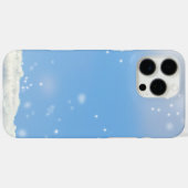 氷と雪テクスチャ Case-Mate iPhoneケース (裏面 (横))