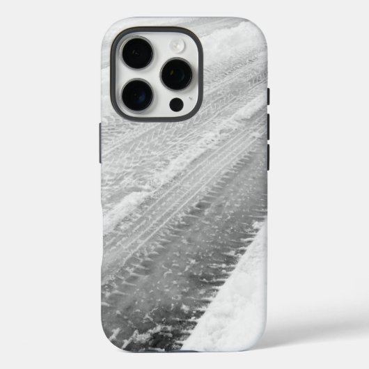 氷と雪テクスチャ Case-Mate iPhoneケース (裏面)
