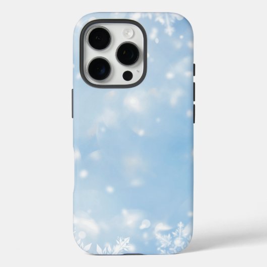 氷と雪テクスチャ Case-Mate iPhoneケース (裏面)