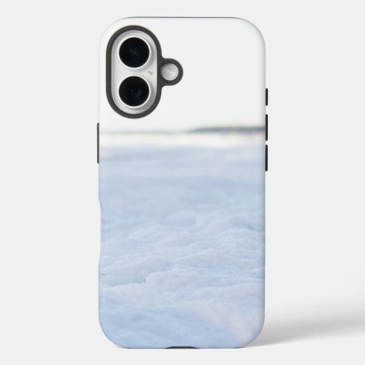 氷と雪テクスチャ Case-Mate iPhoneケース (裏面)