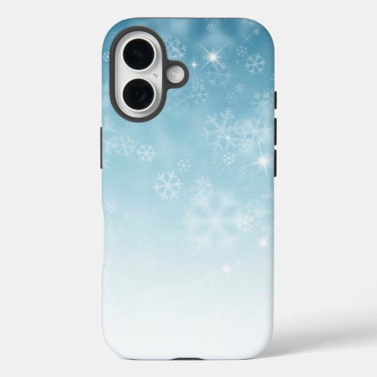 氷と雪テクスチャ Case-Mate iPhoneケース (裏面)