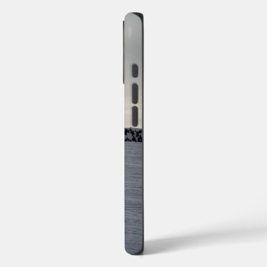 氷と雪テクスチャ Case-Mate iPhoneケース (裏面 / 左)