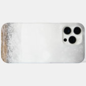 氷と雪テクスチャ Case-Mate iPhoneケース (裏面 (横))