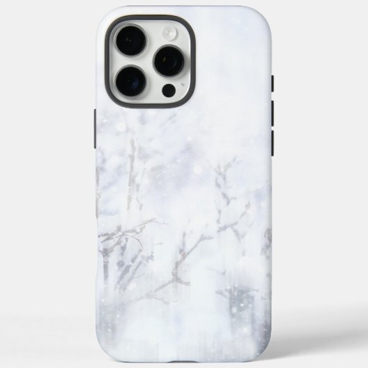 氷と雪テクスチャ Case-Mate iPhoneケース (裏面)