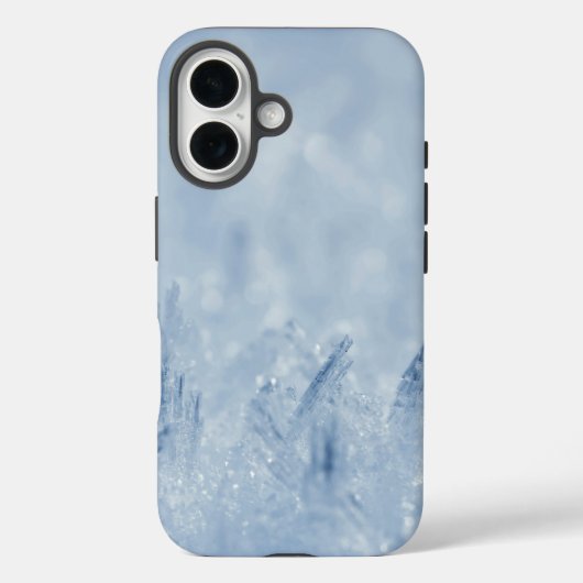 氷と雪テクスチャ Case-Mate iPhoneケース (裏面)