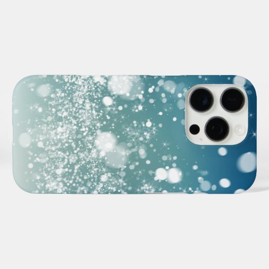 氷と雪テクスチャ Case-Mate iPhoneケース (裏面 (横))