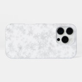 氷と雪テクスチャ iPhoneケース (裏面横)