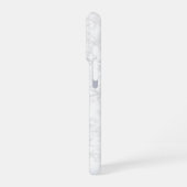 氷と雪テクスチャ iPhoneケース (左側面)