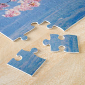 氷と雪 |さくらんぼの花々富士山ジャパン ジグソーパズル (側面)