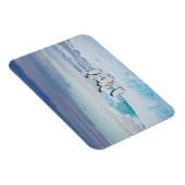 氷と雪 アデリーペンギン南極 マグネット (右側)