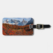 氷と雪 |アルゼンチンパタゴニア，エルカルテン ラゲッジタグ (正面横)