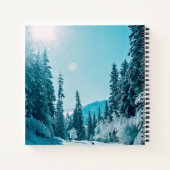 氷と雪 |アルタイ自然保護区（ロシア） ノートブック (裏面)