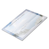 氷と雪 |オレゴン湖クレーター ノートパッド (アングル)