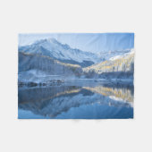 氷と雪 |コロラド州，シルバートン フリースブランケット (正面(横))