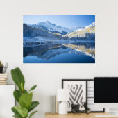 氷と雪 |コロラド州，シルバートン ポスター (ホームオフィス)