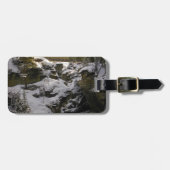 氷と雪 |ジャスパー国立公園アルバータ，カナダ ラゲッジタグ (正面横)