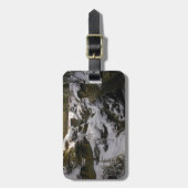 氷と雪 |ジャスパー国立公園アルバータ，カナダ ラゲッジタグ (正面縦)