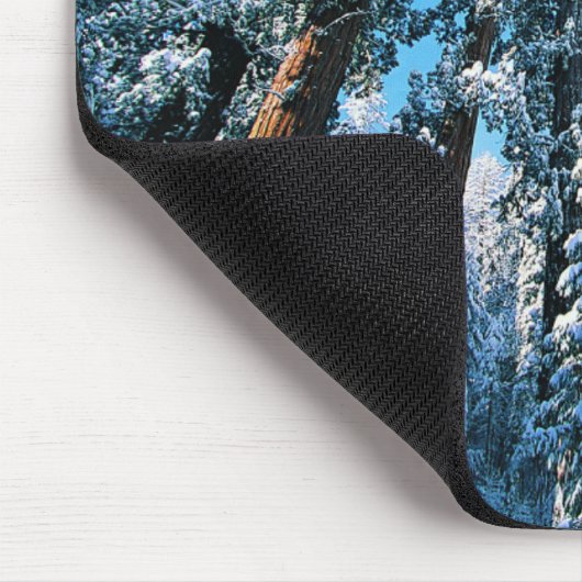 氷と雪 |セコイア国立公園,カリフォルニア マウスパッド (コーナー)