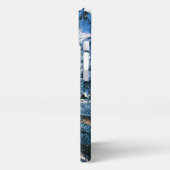 氷と雪 |セコイア国立公園，カリフォルニア iPhoneケース (左側面)