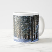 氷と雪 |タトラ山脈，ポーランド ジャンボコーヒーマグカップ (正面右)