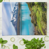 氷と雪 |チリ，パタゴニア，ペホ湖 キッチンタオル (折り畳み)