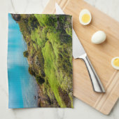 氷と雪 |チリ，パタゴニア，ペホ湖 キッチンタオル (四つ折り)