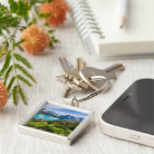 氷と雪 |チリ,パタゴニア,ペホ湖 キーホルダー (側面)