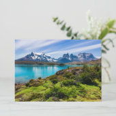 氷と雪 |チリ,パタゴニア,ペホ湖 サンキューカード (スタンド正面)