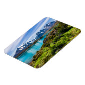 氷と雪 |チリ，パタゴニア，ペホ湖 マグネット (左側)