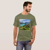 氷と雪 |チリ，パタゴニア，ペホ湖 Tシャツ (正面フル)