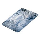 氷と雪 |ドイツ，ケーニグシー湖 マグネット (左側)